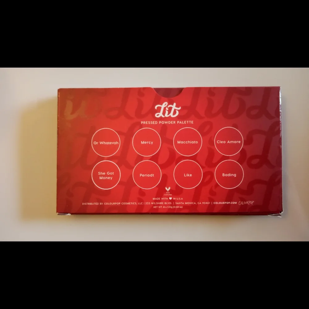 (RELISTED) LE Bretman Rock x ColourPop "Lit" Palette - Picture 7 of 7